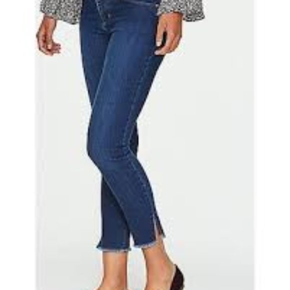 LOFT Skinny Ankle Jean Frayed - Picture 1 of 5
